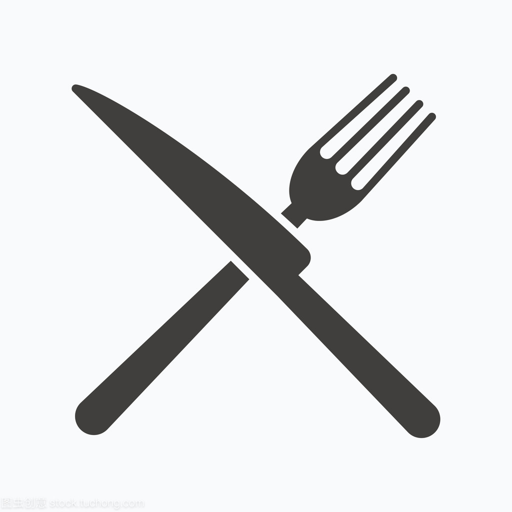 餐具的标志——刀与叉的图标文化